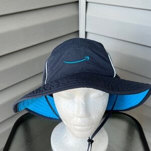 Amazon Employee Boonie Bucket Vented Hat Mens Womens Unisex Chin Strap